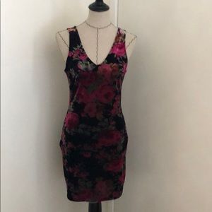 ASTR floral midi dress